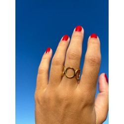 Bague Opaline